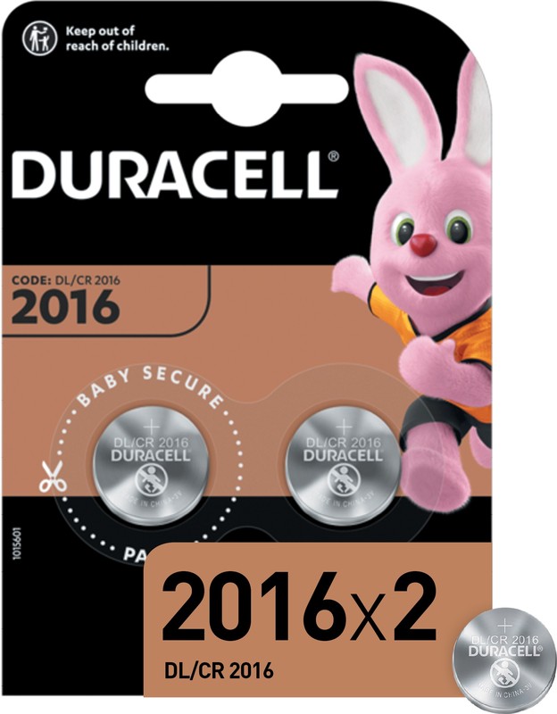 Батарейка Duracell CR2016