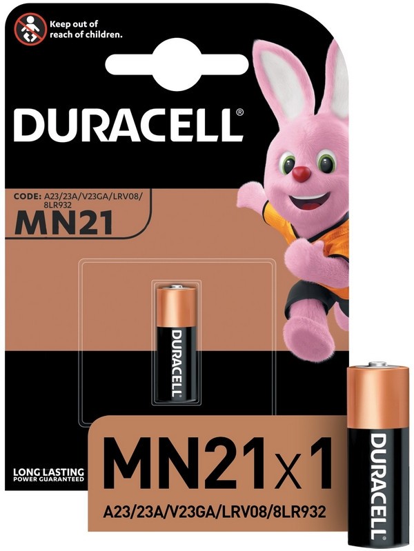 Батарейка Duracell MN21 (10/100/9600)