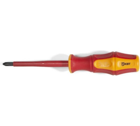 Отвертка диэлектрическая "Профи" PH2х100 (КВТ)