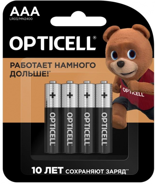 Элемент питания OPTICELL LR03 AAА Basic